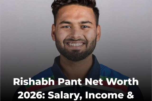 Rishabh Pant Net Worth 2026: Salary, Income &amp; Comeback
