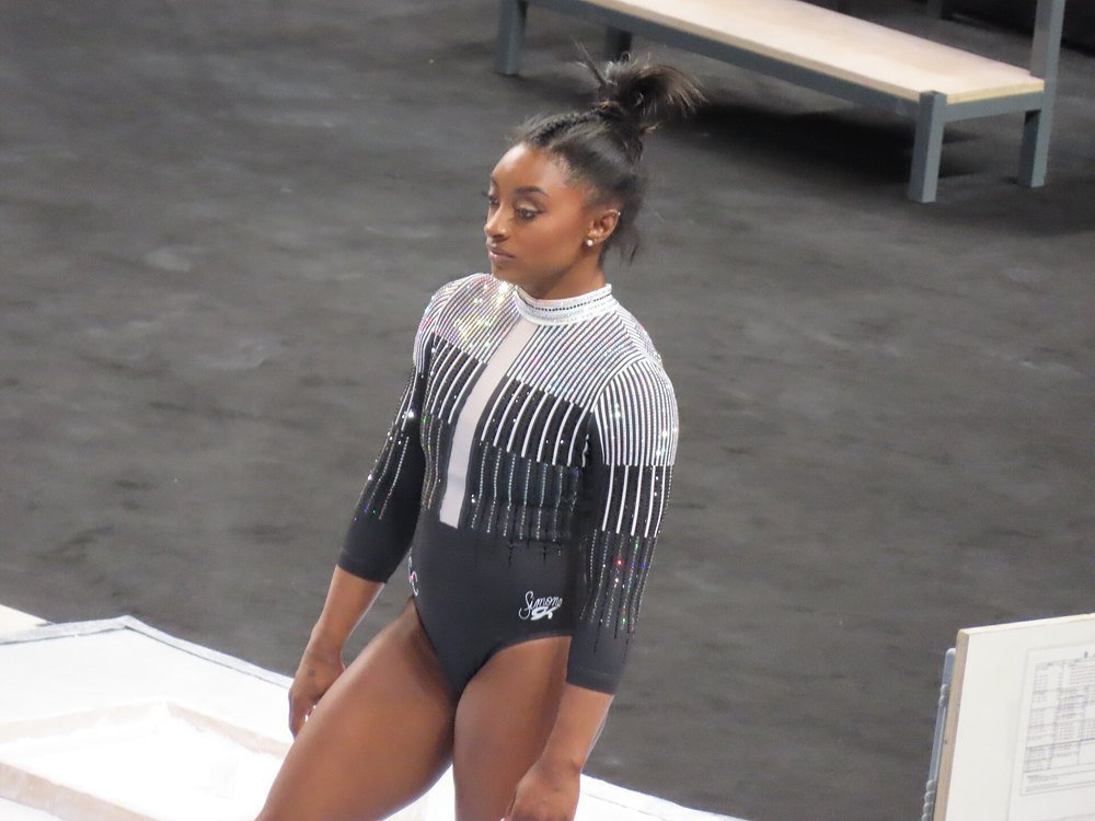 Simone Biles: American Olympic Gymnast photo