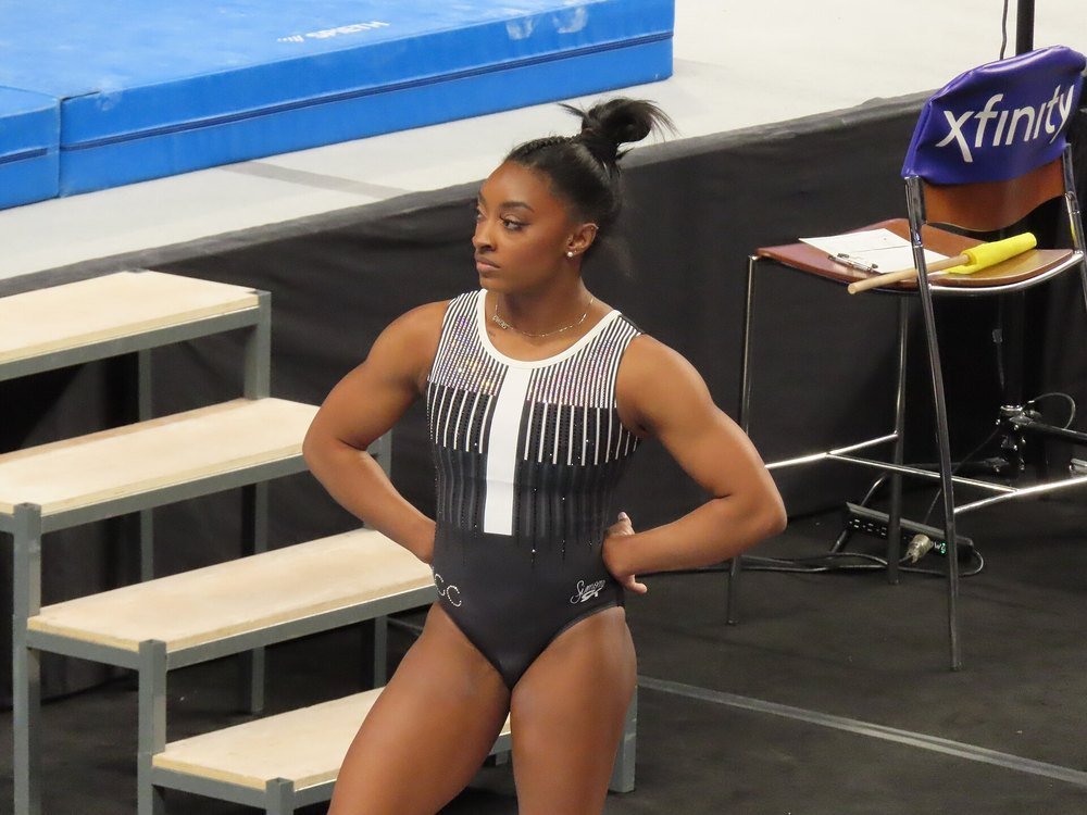Simone Biles: American Olympic Gymnast photo