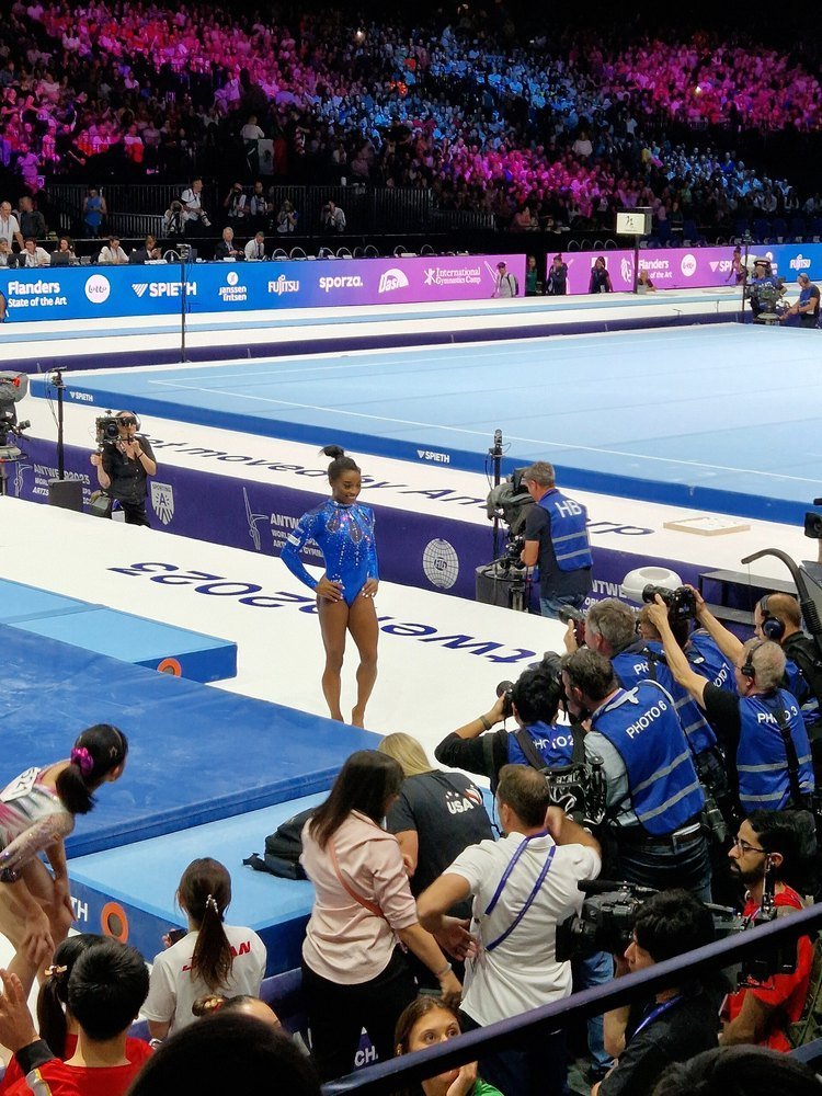 Simone Biles: American Olympic Gymnast photo