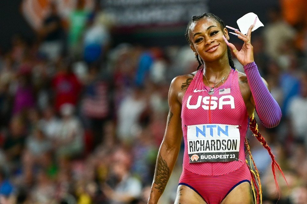 Sha'Carri Richardson: American Track and Field Sprinter photo