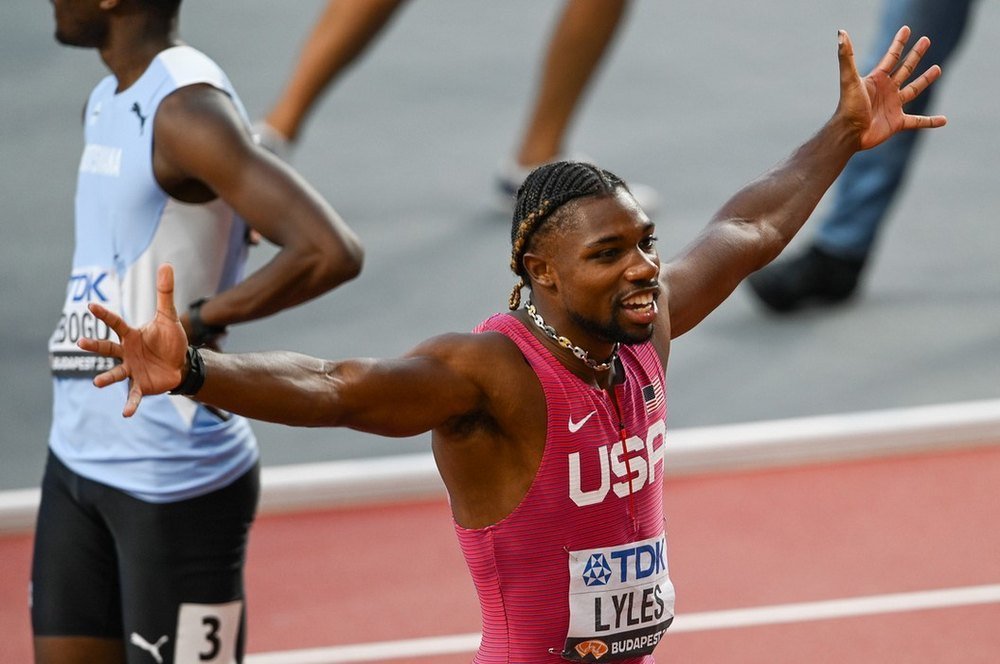 Noah Lyles: American Track and Field Sprinter photo
