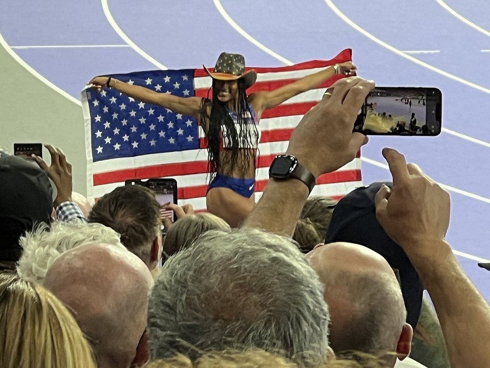 Tara Davis-Woodhall: American Track and Field Athlete photo