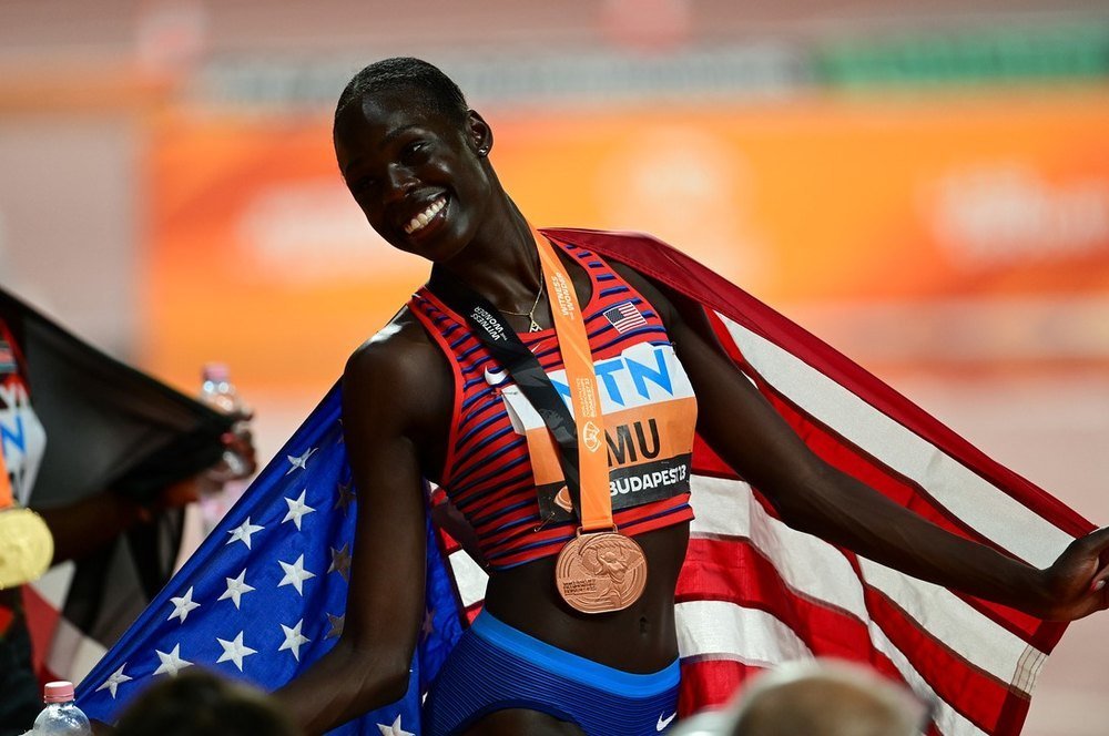 Athing Mu: American Olympic Middle-Distance Runner photo