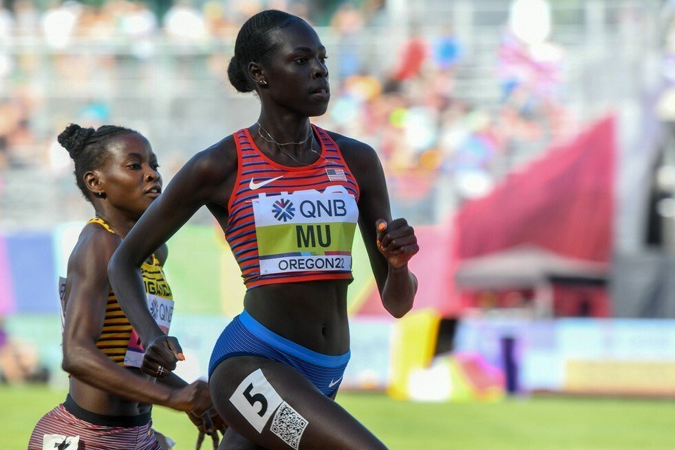 Athing Mu: American Olympic Middle-Distance Runner photo