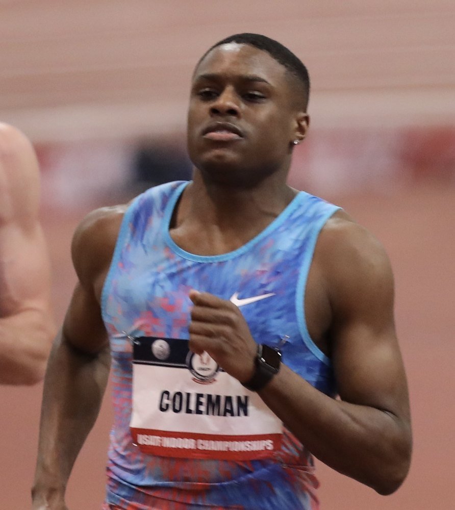 Christian Coleman: American Track and Field Sprinter photo