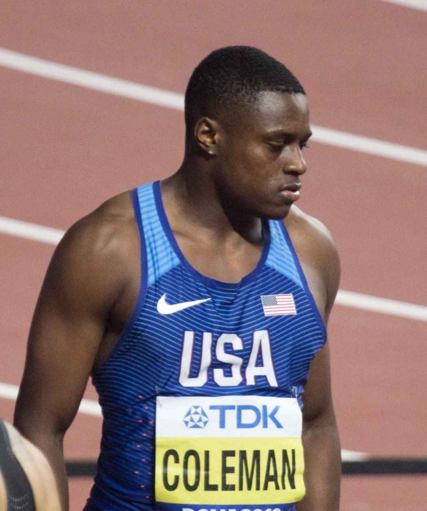 Christian Coleman: American Track and Field Sprinter photo