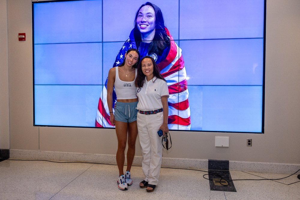 Torri Huske: American Olympic Swimmer photo