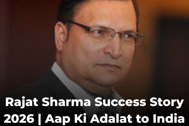 Rajat Sharma Success Story 2026 from Aap Ki Adalat to India TV leader