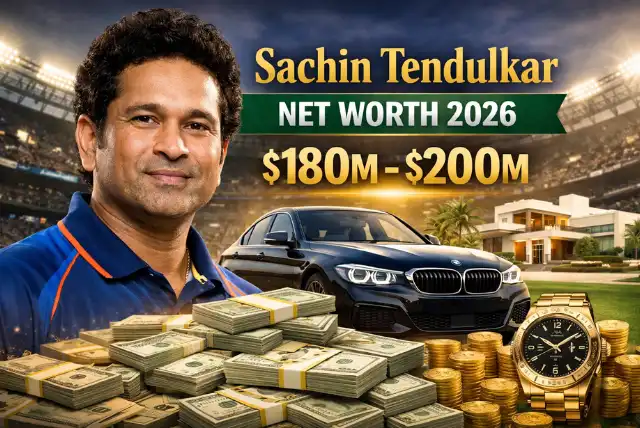 Sachin Tendulkar net worth 2026 and financial journey