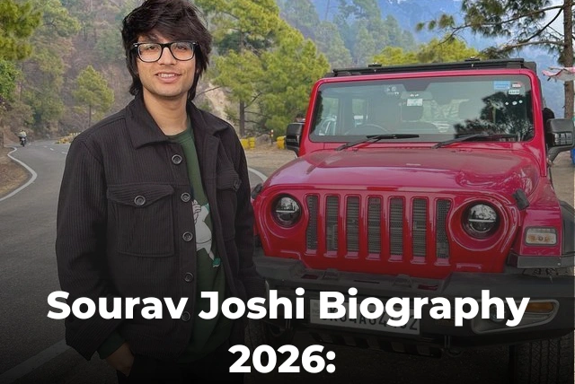Sourav Joshi biography 2026 with age, wife, family and net worth
