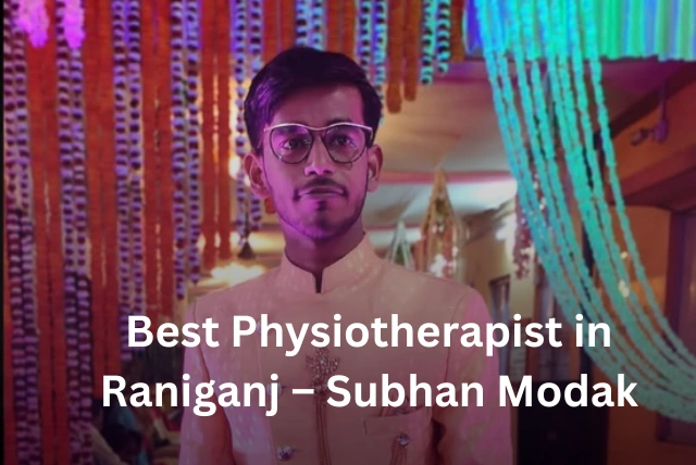 Subhan Modak physiotherapist in Raniganj treating patient